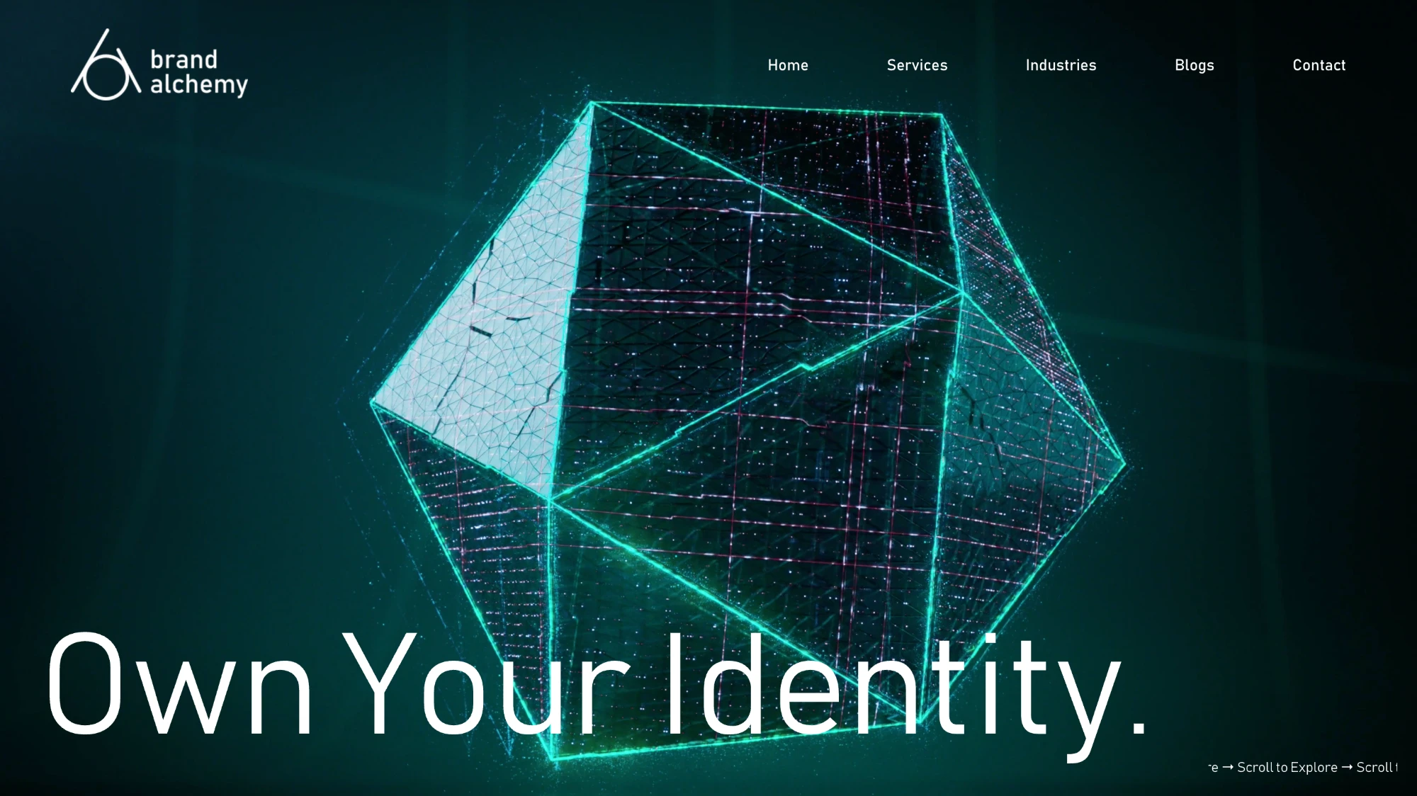 Brand Alchemy website