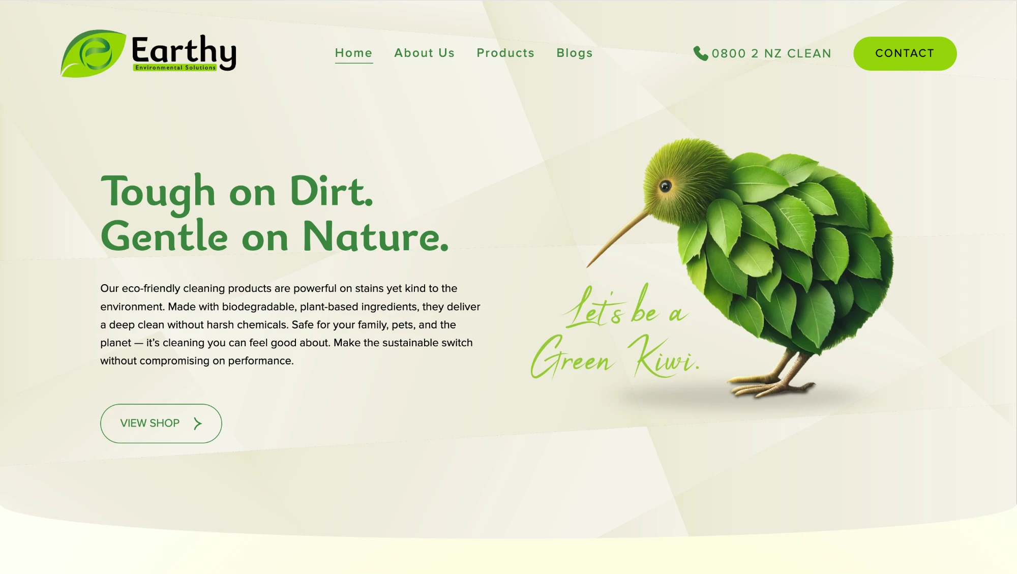 Earthy website